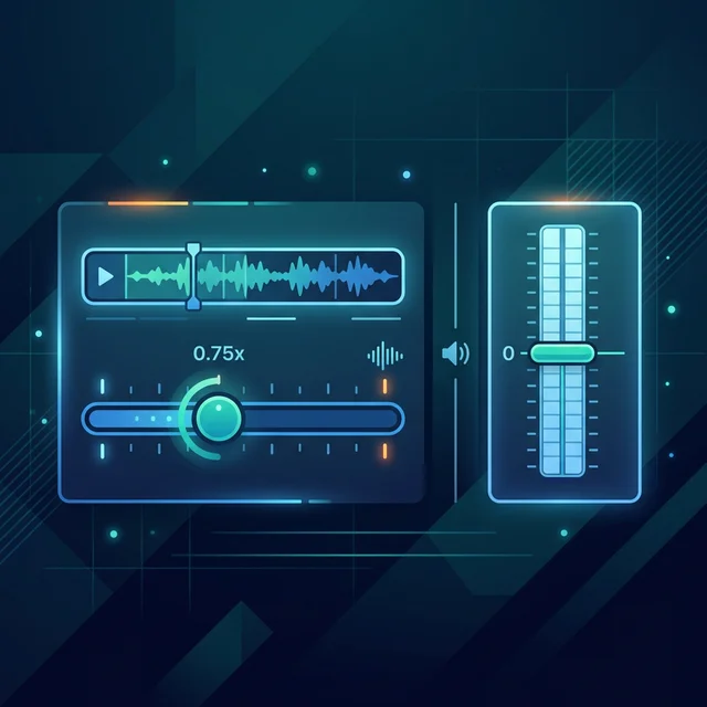 How to Slow Down Music Without Changing Pitch