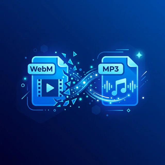 How to Convert WebM to MP3